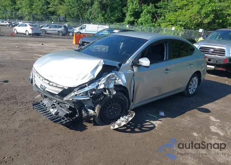 2015 Nissan Sentra Sv из США, поврежденный, VIN 3N1AB7AP5FY252279